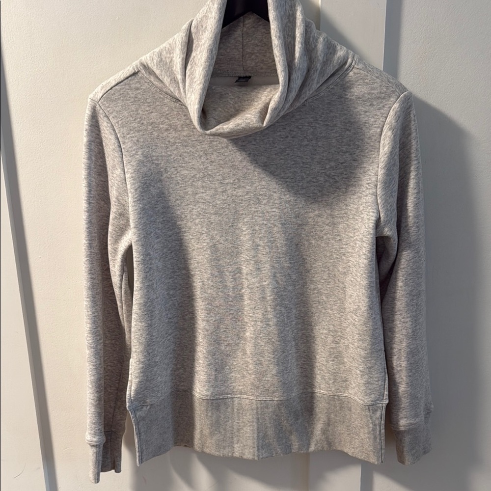 Joe Fresh Gray Cowl Neck Sweater Relaxed Fit